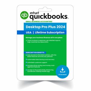 QuickBooks Desktop Pro Plus 2024 – Lifetime Activation